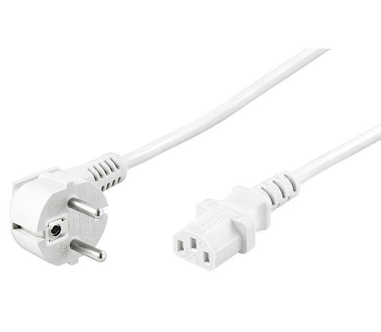 MicroConnect IEC320 maitinimo kabelis, 3m, baltas (PE010430W)