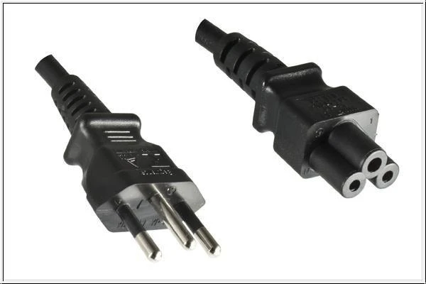 MicroConnect maitinimo laido nešiojamasis kompiuteris 1.8m Juodas - PE010818BRAZIL