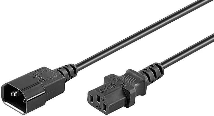 „MicroConnect C13-C14“ prailginimo maitinimo kabelis, 1,8 m (PE040618)