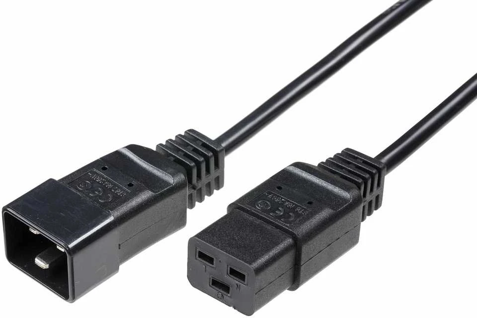 Maitinimo kabelis MicroConnect C19 - C20, 16A, 0,5 m (PE141505)
