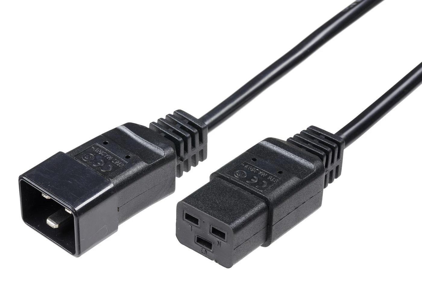 MicroConnect C19 - C20 16A 3 m maitinimo kabelis (PE141530)