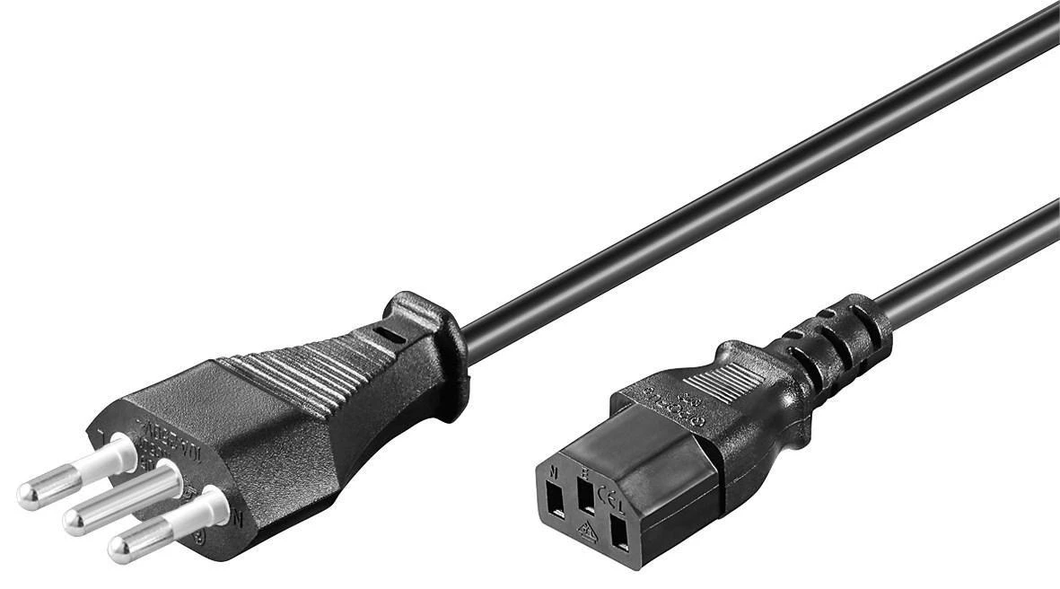 „MicroConnect Italy“ maitinimo kabelis – C13, 1,8 m (PE100418)