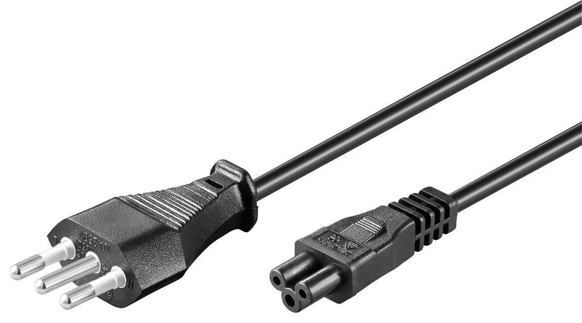 „MicroConnect Italy“ maitinimo kabelis – C5, 1,8 m (PE100818)