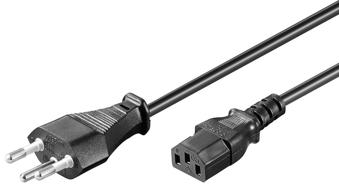 „MicroConnect“ maitinimo laidas „Swiss“ – C13 5m (PE160450)