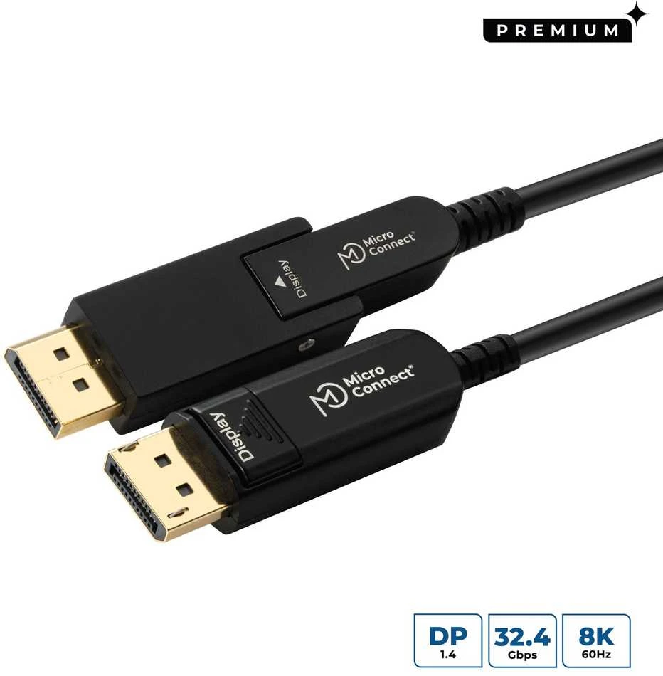 Kabelis MicroConnect Rodyti Port Mini - DisplayPort 50m juodas (DP- MMG- 5000MBV1.4OP)