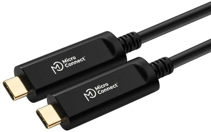 Kabelis USB MicroConnect USB-C - USB-C 10 m Juodas (USB3.1CC10OP)