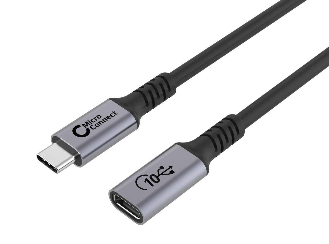 Kabelis USB MicroConnect USB-C - USB-C 1.5 m Juodas (USB3.2CC1.5EX)