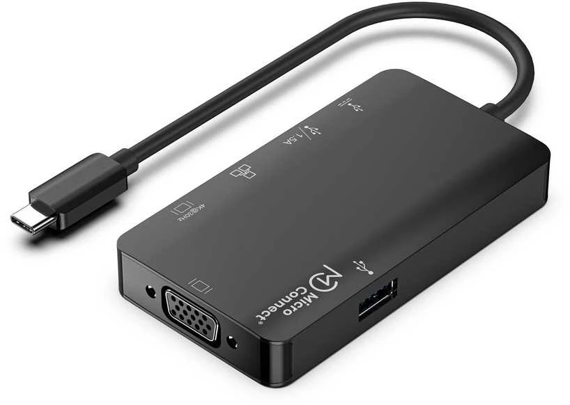 „MicroConnect“ USB-C stotis / replikatorius (USB3.1CCOM14)