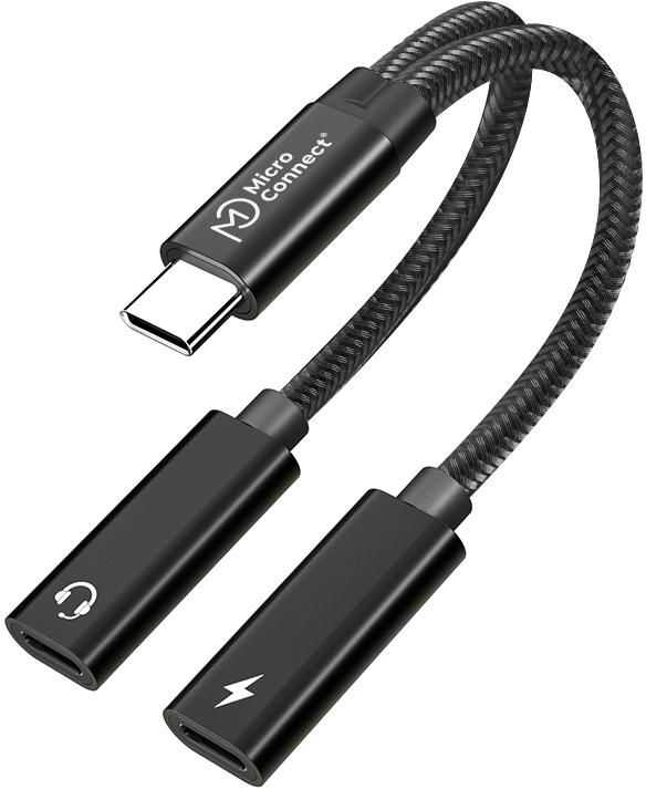 Adapteris USB MicroConnect MC-USBC-CFCF USB-C - USB-C Sidabrinė (MC-USBC-CFCF)