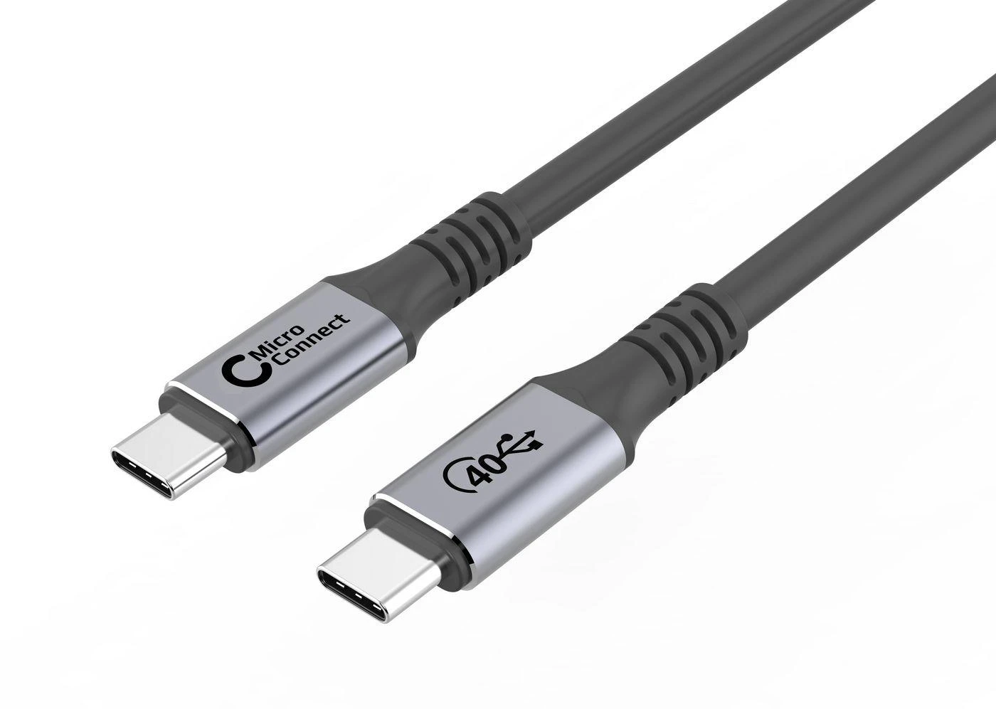 USB kabelis MicroConnect USB-C - USB-C 2 m juodas (USB4CC2)