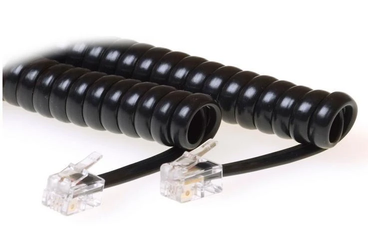 MicroConnect RJ10-RJ10 1,5M M/M juoda (MPK10150)