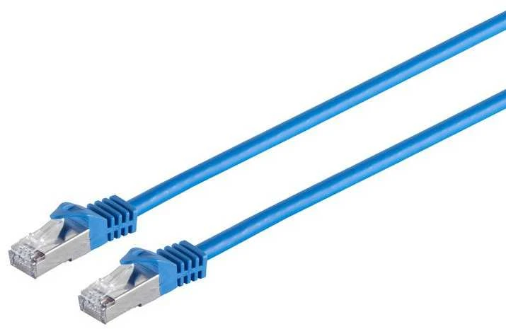 MicroConnect Patchcord CAT 7, S/FTP, mėlyna, 20m (SFTP720B)