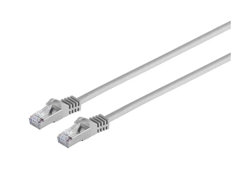 Karta jungiama į tinklą MicroConnect S/FTP CAT7 2m Pilkas LSZH - SFTP702