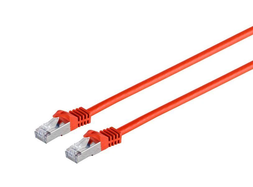 MicroConnect S/FTP CAT7 1,5m Raudona LSZH - SFTP7015R