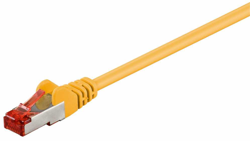 MicroConnect S/FTP CAT6 0.15m Geltona LSZH - SSTP60015Y
