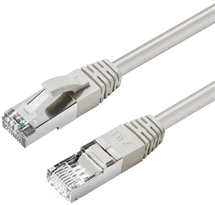 MicroConnect RJ-45 kt.6 0,5 m Pilka (SSTP6005)