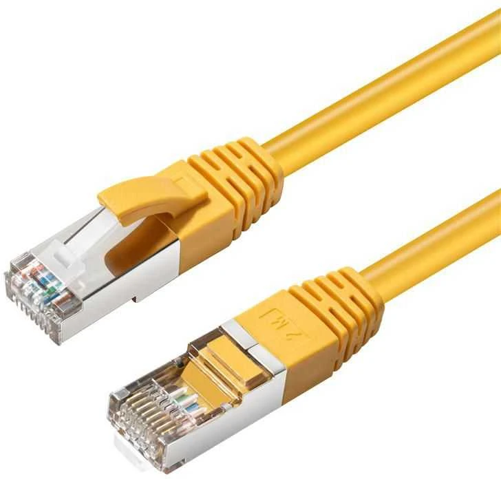 MicroConnect RJ-45/RJ-45 kat.6 S/FTP Geltonas 10m (SSTP610Y)