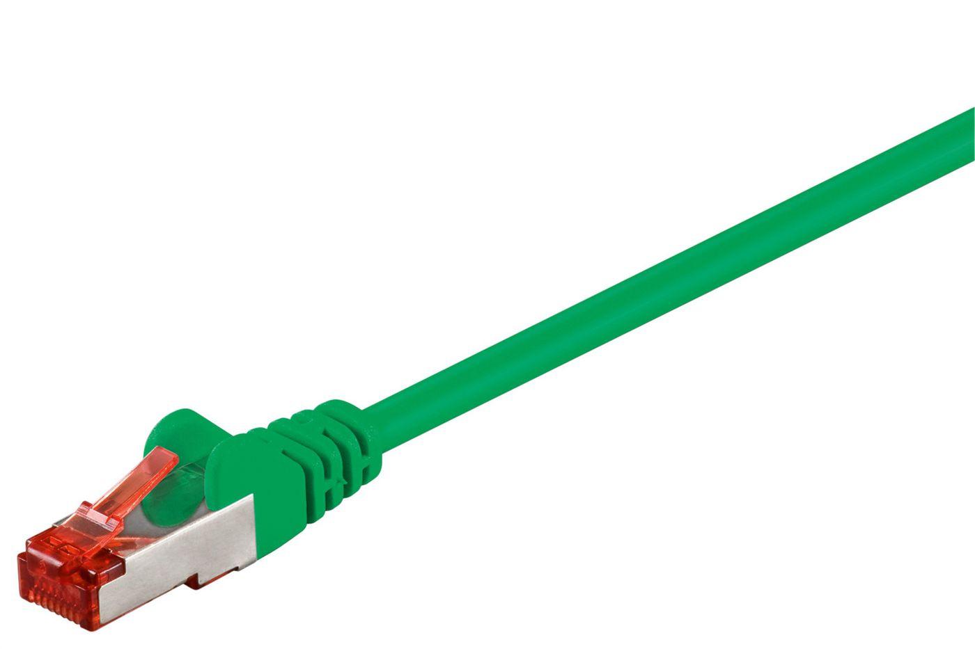 MicroConnect RJ-45/RJ-45 kat.6 2m Žalias (SSTP602G)