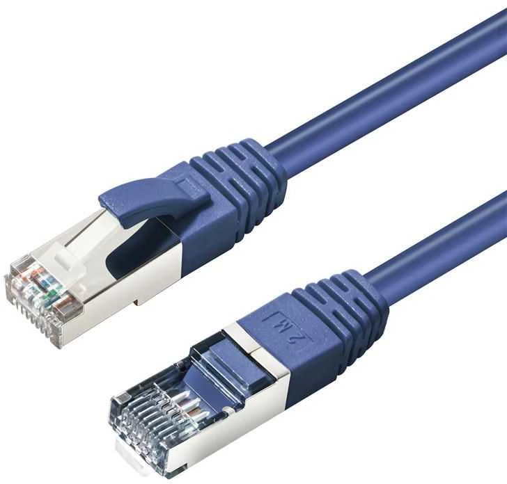 Goobay MicroConnect Patchcord CAT6, S/FTP, 3m, mėlyna (68269)