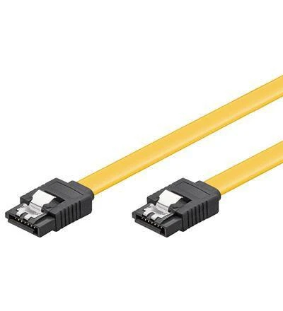 MicroConnect SATA - SATA, 0.5m, Geltonas (SAT15005C6)
