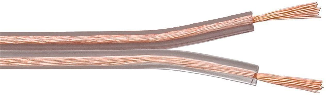 MicroConnect garsiakalbių laidas su atvirais variniais galais