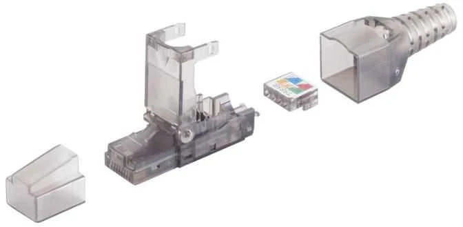 MicroConnect RJ45 CAT6A jungtis be įrankių