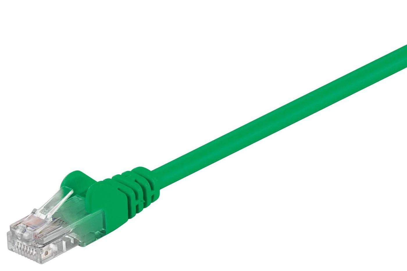 MicroConnect RJ-45/RJ-45 kat.5e U/UTP Žalias 0.25m (B-UTP50025G)