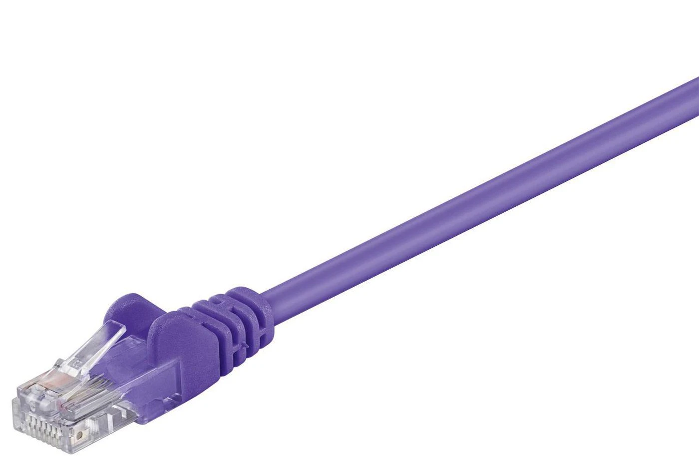 „MicroConnect Cat5e U/UTP“ tinklo kabelis, 0,25 m, violetinis (B-UTP50025P)