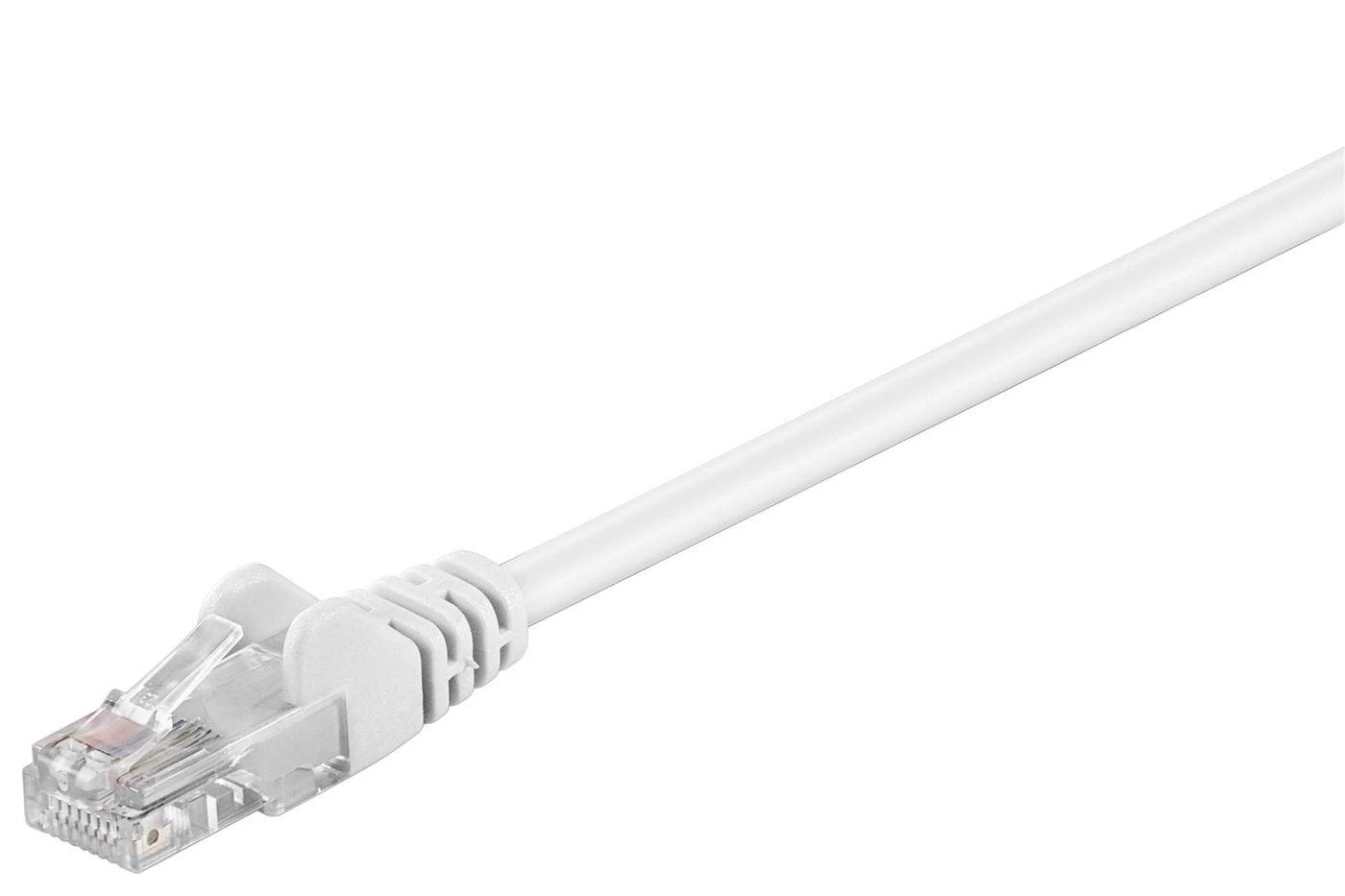 MicroConnect U/UTP CAT5e 10M Baltas PVC (B-UTP510W)