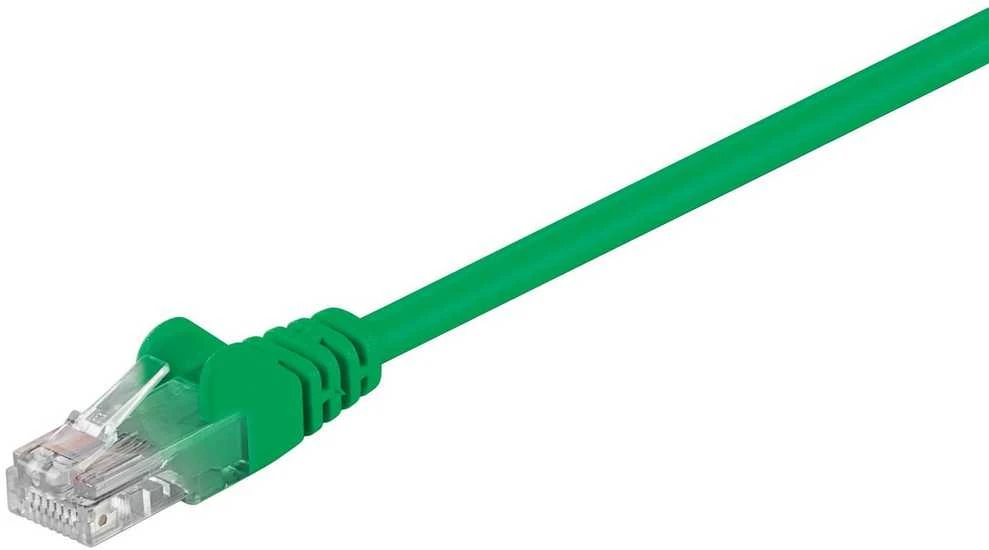 MicroConnect U/UTP CAT5e 7.5M Žalias PVC (B-UTP5075G)