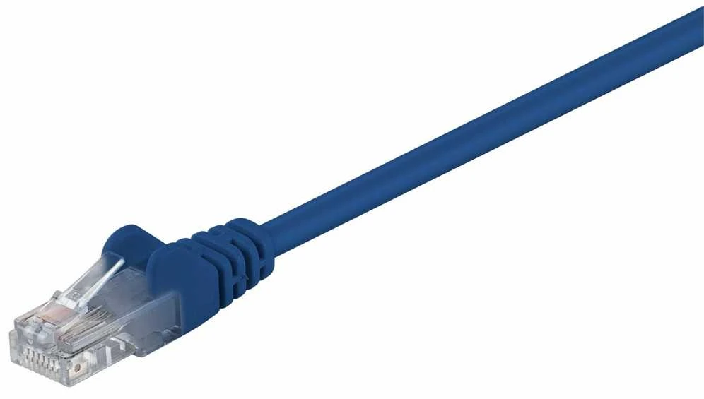 MicroConnect Patchcord U/UTP, CAT5e, PVC, 7m, mėlyna (UTP507B)
