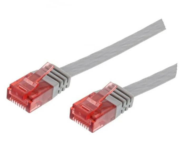 MicroConnect Patchcord U/UTP CAT6 0,25M Pilkas Flat