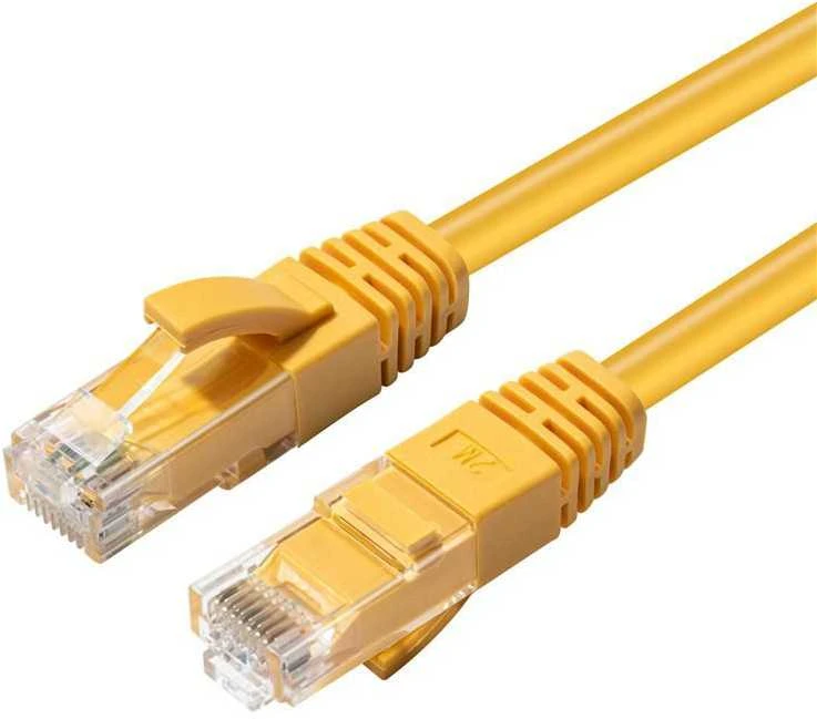 MicroConnect RJ-45/RJ-45 kat.6 0.5m Geltonas (UTP6005Y)