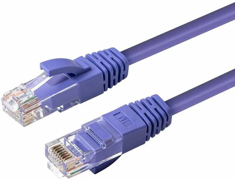 MicroConnect RJ-45/RJ-45 kat.6 10m Violetinis (UTP610P)