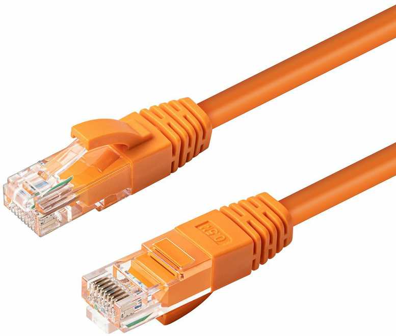 MicroConnect RJ-45 kt.6 U / UTP Oranžinė 15 m (UTP615O)