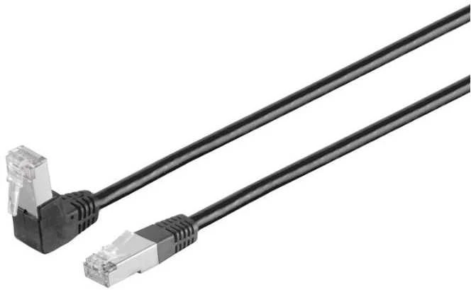 MicroConnect U/UTP CAT6 2M Juodas PVC 1 x