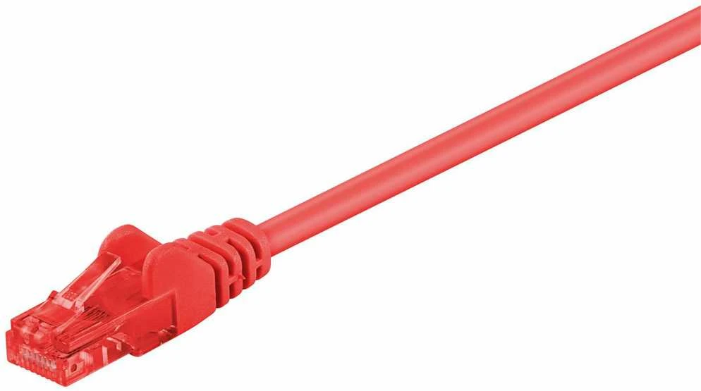 MicroConnect RJ-45/RJ-45 kat.6 U/UTP Raudona 30m (UTP630R)