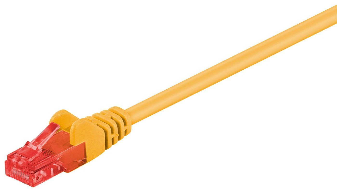 MicroConnect Kabelis CAT 6 U/UTP 3m PVC Geltonas (B-UTP603Y)
