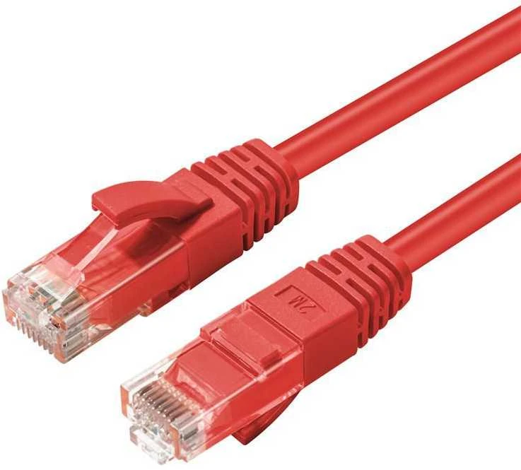 MicroConnect RJ-45/RJ-45 kat.6 7m Raudona (UTP607R)