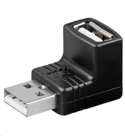 Adapteris USB MicroConnect USB-A - USB-A Juodas (USBAMAFA)