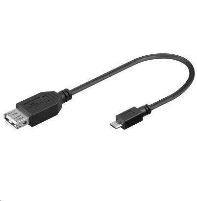 MicroConnect USB adapterio kabelis