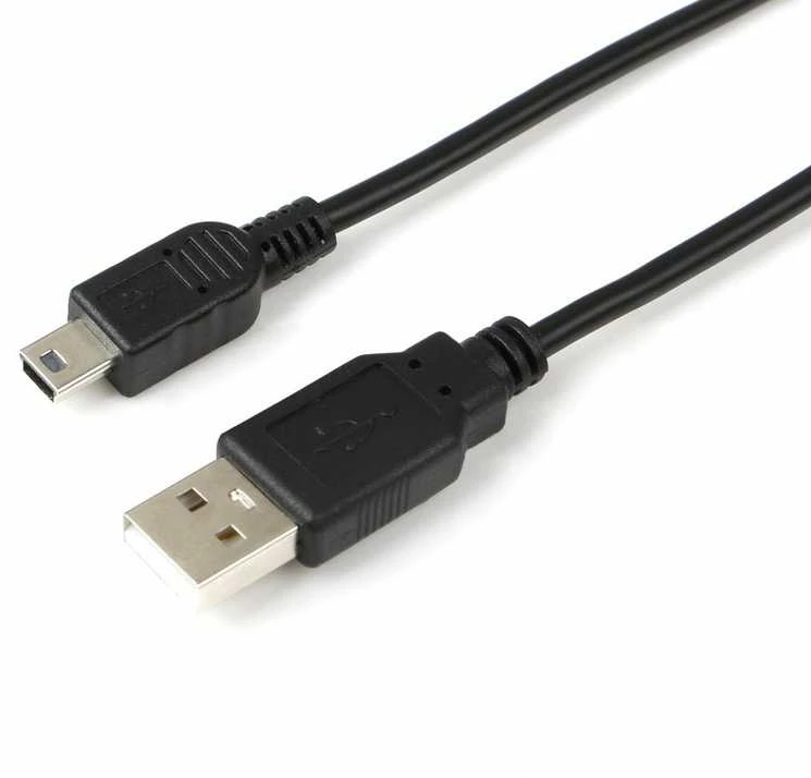 Kabelis USB MicroConnect USB-A - miniUSB 10 m Juodas (USBAMB510)