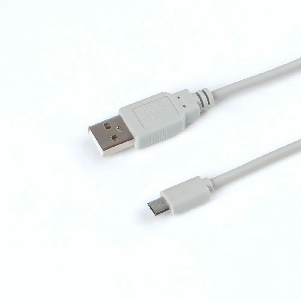 USB kabelis MicroConnect microUSB - USB-A 5 m Pilkas (USBMICRO5G)