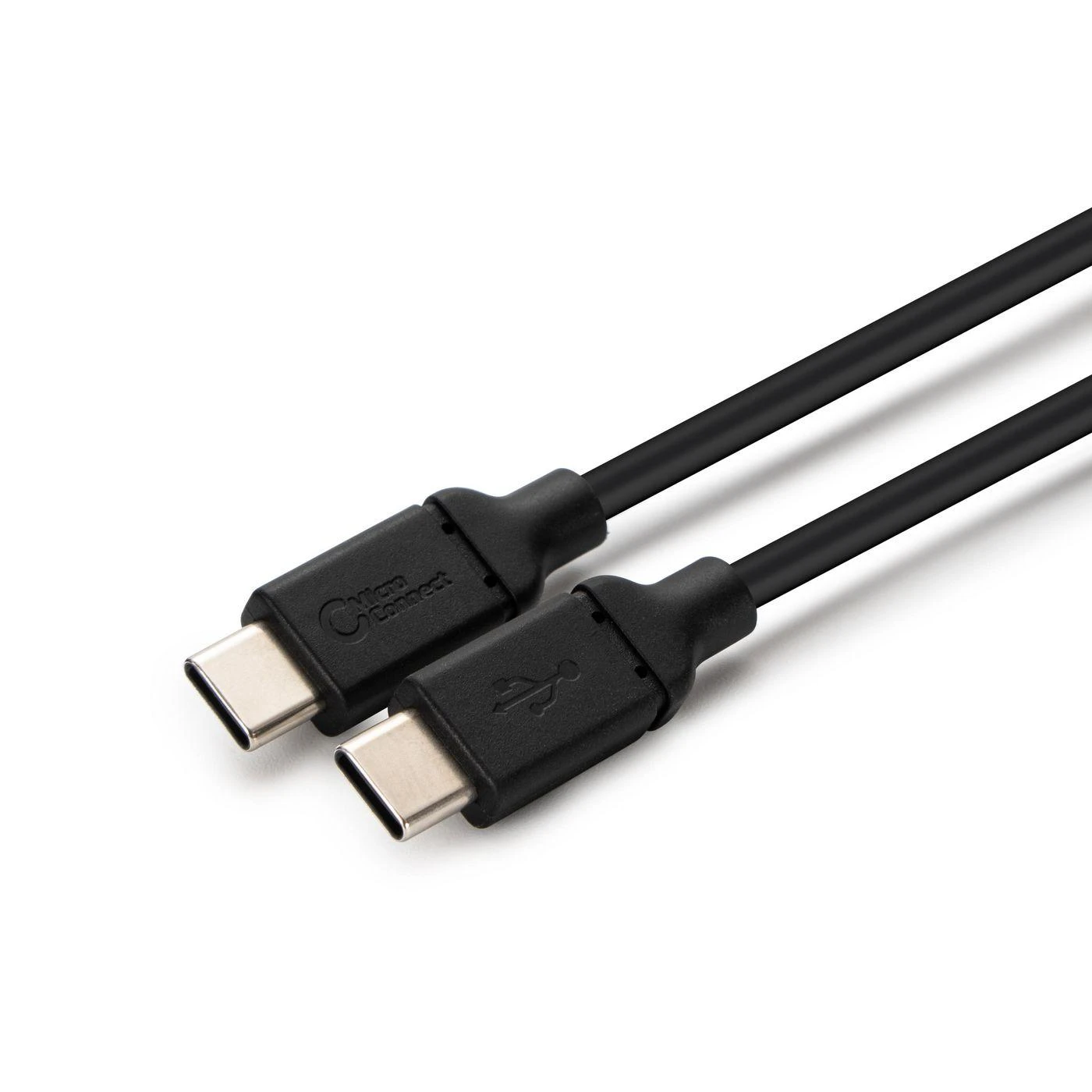 USB MicroConnect USB-C - USB-C kabelis 3 m, juodas (MC-USB2.0CC3)