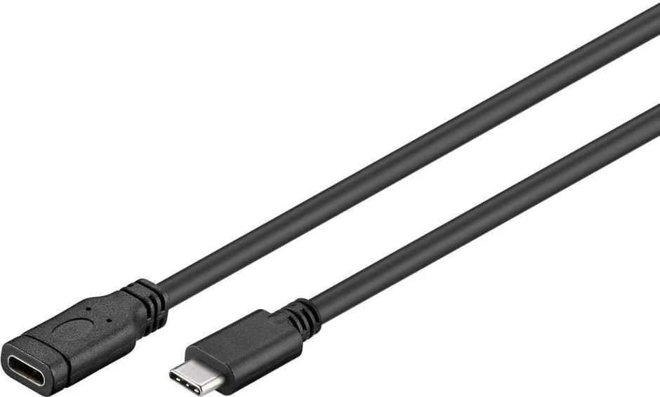 USB kabelis MicroConnect USB-C - USB-C 2 m juodas (USB3.1CC2EX)