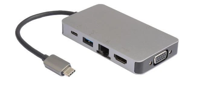 „MicroConnect“ USB-C stotis / replikatorius (USB3.1CCOM14)