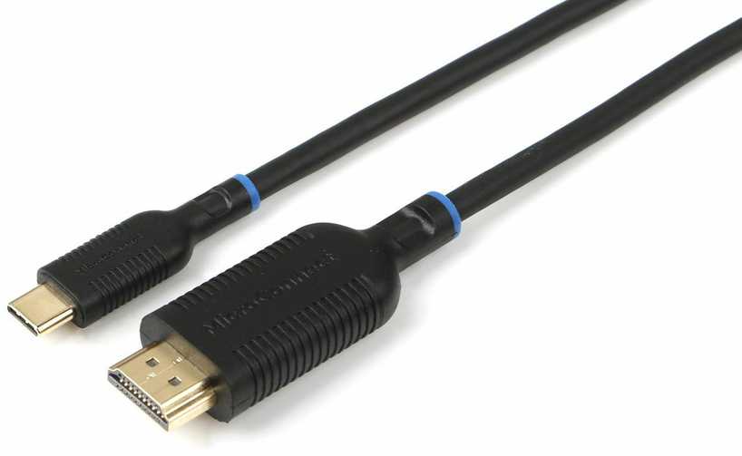 Adapteris AV MicroConnect Microconnect MC-USBCHDMI1 kabelio adapteris 1 m HDMI A tipo (standartinis) USB Type-C Juodas