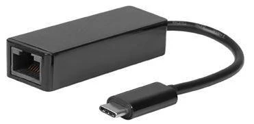 USB-C į RJ-45 tinklo adapteris, juodas
