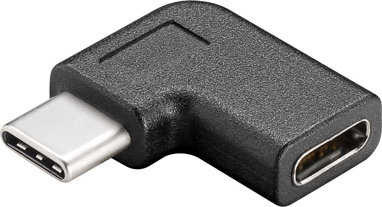 „MicroConnect“ USB-C-C adapteris, 90° kampu