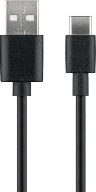 Kabelis USB MicroConnect USB-A - USB-C 3 m Juodas (USB3.1CCHAR3B)